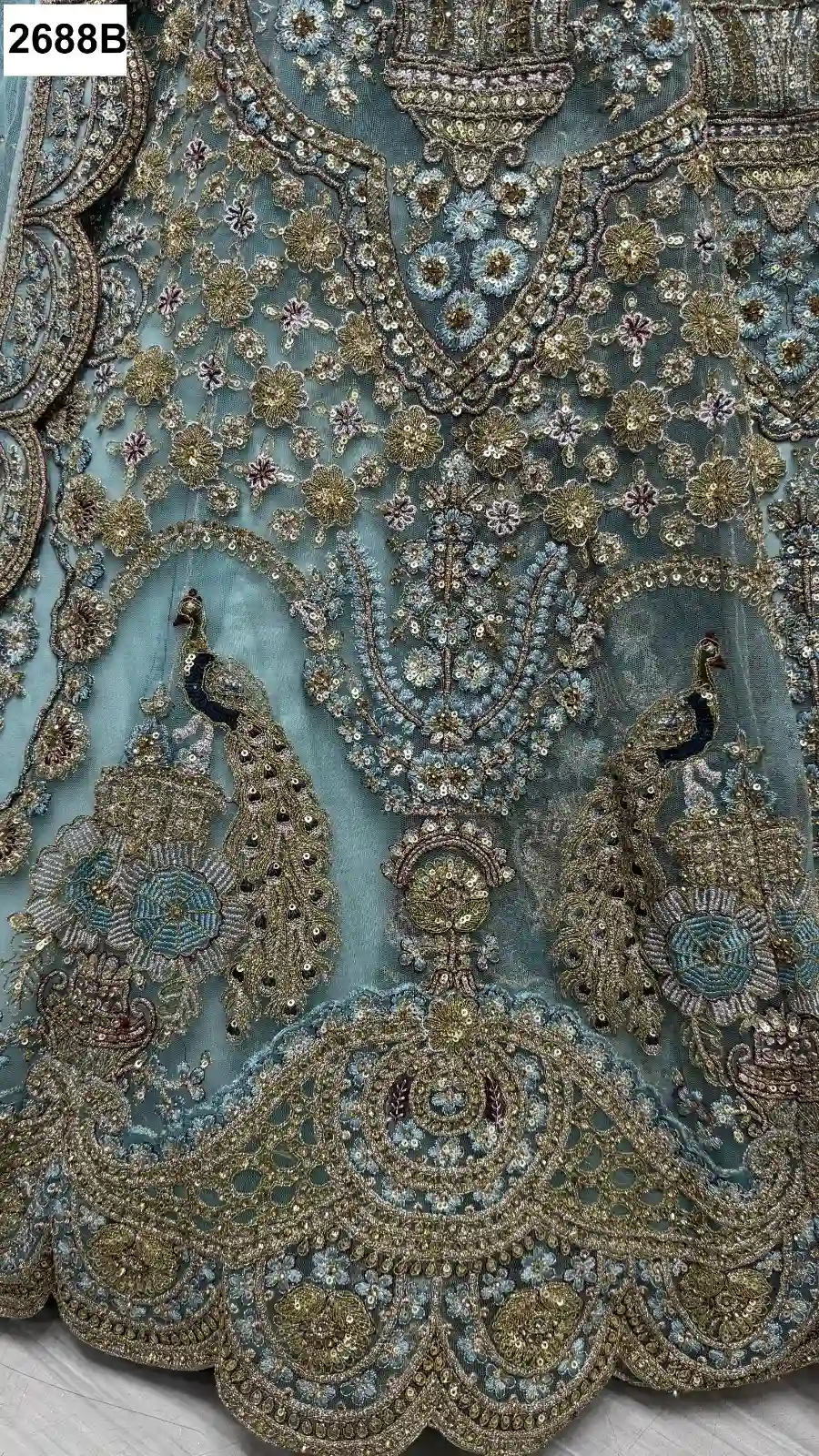 Anjani Art 2688A To 2688C Heavy Net Wholesale Lehenga Catalog — Wholesale Lehenga, MPA wholesale from Surat — Photo 10